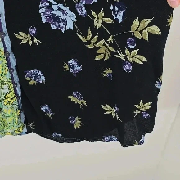 Free People Multicolor Paisley Blouse - Picture 12 of 15